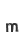m