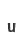 u