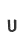 U