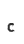 c