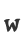 W