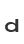 d