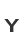 Y