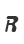 R