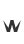 w