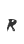 R