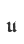 u