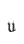 u