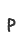 p