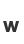 w