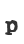 p