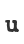 u