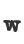 w