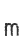 m