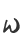 w