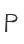 P