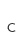 c