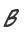 B