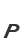 p