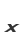 x