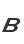 B