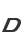 D