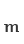 m
