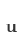 u