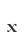 x