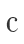 C