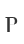 P