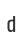 d