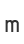 m