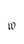 w