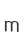 m