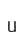 u