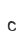 c