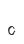 c