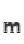 m