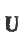 U