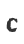 c