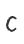 C