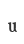 u