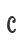 C