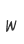 w