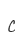 c