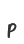 p