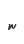 w