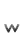 w