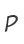 P